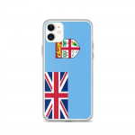 Coque &ndash; PIXELFORMA &ndash; iPhone 11 &ndash; Drapeau des Fidji &ndash; t&auml;ielik kaitse &ndash; Supp