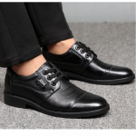 Kevadised ja s&uuml;gisesed nahast kingad Meeste &auml;ri vabaaja hingavad pidulikud nahast meeste kingad 44