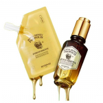 SKINFOOD Royal Honey Propolis Enrich Essence Set &ndash; 50mL + Refill | Hydrating & Firming Serum for All Skin Types
