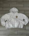 ZYLLO Ameerika Lihtne Klassikaline Triibuline Spordihoodie Kaheosaline Komplekt T&auml;navastiil Retro Trend Jooksup&uuml;ksid Hallid Jooksup&uuml;ksid S