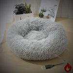 USB-elektrisoojendusega lemmikloomavoodi - Kassi/koera tekk ja matt p&uuml;sitemperatuuriga 40cm Diameter