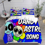 Dandy's World Voodikomplektid Voodikate Tekk Voodikate Padjap&uuml;&uuml;r 2-3-osalised komplektid Laste T&auml;iskasvanute Magamistoa Sisustus US Twin173x218cm