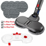 Elektriline m&auml;rg- ja kuivmopi p&otilde;randaharjapea Dyson V7 V8 V10 V11 juhtmevaba tolmuimeja tarvikutele