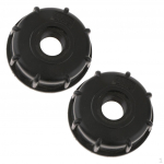 2 1000 Tote Connector IBC Tank Container Fitting Hose, inch Coarse to 1/2 Female Thread