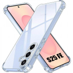Coque de Protection - BOOLING - Samsung Galaxy S25 FE - Silicone Transparent - Coins Renforc&eacute;s - Antichoc
