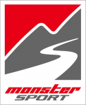 MONSTER SPORT MONSTER Ruudukujuline kleebis 3,5 x 4,3 tolli (90 x 111 mm) 896117-0000M