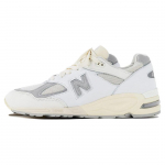 Teddy Santis x New Balance 990v2 Valmistatud USA-s Sea Salt Meeste Tossud Valge Vihma-pilv M990TC2 42