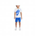 Nike Vabaaja Spordidress Suure Logoga Tr&uuml;kitud L&uuml;hikeste Varrukatega T-s&auml;rk Laste Topid Game-Royal DO2033-480 M