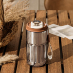450ML Nutikas Reisikruus LED Temperatuurin&auml;idikuga Termoskruus Roostevabast Terasest Isoleeritud Termospudel Kaasaskantav Vaakumpudel 401-500ml h&otilde;be