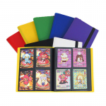 Lucky Six 4-taskuline kaardik&ouml;itja Pok&eacute;moni fotokaartide albumi hoiustamise korralduslaud Lauam&auml;ng red