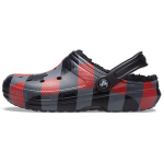 Crocs Classic Clog Spordijalatsid Unisex Klounid Must Punane Hall 206568-6RQ 41-42