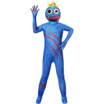 Halloween Rainbow Friends M&auml;ng Sinine Koletise Kost&uuml;&uuml;m &uuml;hes t&uuml;kis Robles M&auml;ng 100