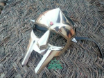 MF Doom Mask Gliaadur Hull-koll 18G Teras Messing N&auml;okaitse Keskaegne Kiiver M