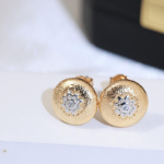 Itaalia k&otilde;rgekvaliteediline ehtem&auml;rk retro paleestiilis k&otilde;rvar&otilde;ngad paksust 18k kullast, k&otilde;rgekvaliteedilise v&auml;rvide eraldamise ja galvaniseerimisega Rose gold