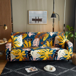 Boheemiamustrilised diivanikatted Elutoa elastikdiivanikatted Veniv diivanitoolikate Diivanir&auml;tik Kodukaunistus 1/2/3/4-kohaline 1pc 1-Seat 90-140cm