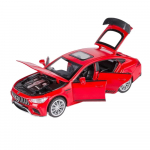 1/32 Mercedes Benz AMG GT63 Sportauto Sulamist Valatud Auto Mudel Heli Valgus T&otilde;mmatav Tagasi M&auml;nguasjad Kaunistused Kingitus Lastele Kogumiseks punane