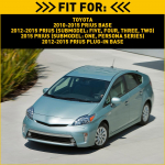 2 tk vasak+parem kaitseraua tugiklamber sobib Toyota Prius Base 2010-2015 Prius 2012-2015 Prius Plug-In Base 2012-2015 must