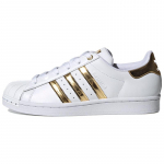 Adidas Naiste Superstar Metal Toe 'White Gold Metallic' Naiste tossud FV3330 36
