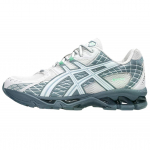 Asics Gel-Nimbus 10.1 Mugavad Pehmed Veekindlad Hingavad Toetavad Vabaaja Jooksukingad Unisex Tossud Valge Hall 1203A760-100 42.5