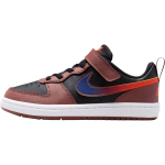 Nike Court Borough Low Recraft PS Must/Punane Sepia/Meeskonnav&auml;rvi Oranž/S&uuml;gav &Ouml;&ouml; Laste Tossud IO6966-002 29.5 black