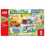 TAKARA TOMY Tomica Kingitus: M&auml;ngime! Tomica loomaaiakomplekt, miniatuurauto m&auml;nguasi, alates 3. eluaastast