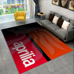 HD Aprilia Racing Mootorratta Logo Vaip Koduseks Elutoa Magamistoa Diivani Uksemati Kaunistuseks, Lasteala Vaip Libisemisvastane P&otilde;randamatt 3D 70x100cm