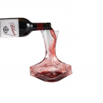 Ebaregulaarne veini karahvin Creativity 1450 ml karahvin jaotur kristallklaasist veini aeraator peegel kann kingitus baari sisekujundus kunst klaasn&otilde;ud
