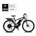 New Ebike AKEZ Aluminum Alloy Electric Bike 21 Speed Electric Bicycle For Adult 29inch Mountain ebike 48v13AH Lithium Battery 1000W Motor. 1000W(250 label)-48V 13AH must
