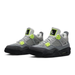 Air Jordan 4 Retro SE GS Neon 95 AJ4 CT5343-007 EU 35.5 hall/lahe hall v&auml;rv