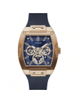 GUESS meeste ruudukujuline moekvartskellade seeria - korpuse l&auml;bim&otilde;&otilde;t: 41,5 mm GW0202G4 sinine