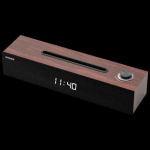 Philips SPA3809 Puidust Lauaarvuti Bluetooth K&otilde;lar Kellaga CN pistikuga (adapter kaasas)