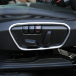 Autoistme reguleerimise l&uuml;liti nupu kaunistus raami katte sisekujunduse kleebis BMW X1 F48 X2 F39 F46 2016-21 autole For F46