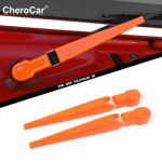 for 2007-2018 Jeep Wrangler JK 2/4Dr Orange Front Wiper Cover Trims Decoration