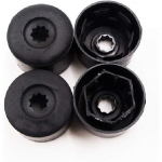 Wheel Lug Nut Bolt Cover Caps Replacement for MK4 MK5 MK6 B5 B6 B7 plus Set o