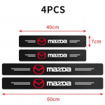 4 tk Autole s&uuml;sinikkiust uksepaksu kaitsekleebised Mazda 3 CX3 CX4 CX5 CX7 CX8 CX9 CX30 RX7 Atenza Axela jaoks Autotarvikud Mazda 4pcs
