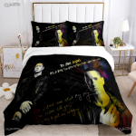 Casal Eminem Music K&otilde;ik hooajad Tekikate Komplekt Tekk Voodipesu Komplektid Pehme Tekikate ja Padjap&uuml;&uuml;rid Poistele &Uuml;he/Kahekohaline/Queen/King EU Twin 135x200cm