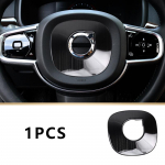 Car accessories for Volvo XC60 s90 v90 xc90 S60 v60 interior modification steering wheel decorative frame sequin sticker S60 2020-2024 hall v&auml;rv