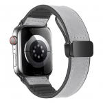Nahkrihm Apple Watch 10 Ultra 9 B&auml;ndi jaoks 46mm 49mm 42mm 44mm 45mm 40/41mm K&auml;ev&otilde;ru meestele Silikoon iWatch Series 2028 38mm 40mm 41mm hall