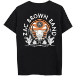 ZAC BROWN BAND Unisex-T&auml;iskasvanu Ametlik Kaup S mitmev&auml;rviline