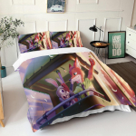 Zootopia Judy Nick Tekikate Komplekt Tekk Voodipesu 3D Laste Voodipesu Komplekt 3-osaline 1 Tekikate Kuninglik Suurus EU Single(135*200cm)3pcs