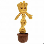 Jouet pour chien - DISNEY - Groot - Ocre - 11 x 27 x 9,5 cm - Tissu khaki