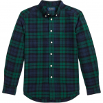 Polo Ralph Lauren Vabaajas&auml;rk Ruuduline Puuvillane Oxford Lapsed Laste s&auml;rgid 323918245-001 L