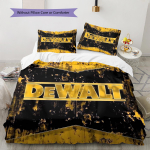 Dewalt t&ouml;&ouml;riistamuster Voodipesu Tekikott Tekikott Padjap&uuml;&uuml;r Kodu kaunistus Kingitus (1 * tekikott + 2 * padjap&uuml;&uuml;ri, ilma s&uuml;damikuta) 135x200cm