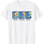 Naljakas Van Gogh Van Goghing Van Gone Peene Kunsti Maali Nalja T-s&auml;rk XXXXL valge