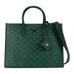 MCM Moetr&uuml;kiga Nahast T&otilde;mblukuga K&auml;ekott Keskmine Naiste K&auml;ekotid Tumehall MWTESAC02G0001 Basic Set (Bag+Dust Bag)
