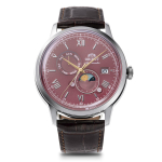 Orient Bambino Automaatne Jaapani Garantiiga P&Auml;IKE&KUU Kell, Meeste, Bordeaux, RN-AK0807R, Tootja