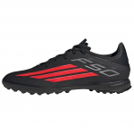 Adidas F50 League Soft And Comfortable Support Soccer Shoes Unisex Black Red JR8977 39⅓