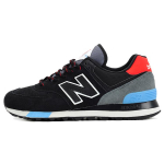 New Balance 574 Black Velocity Red ML574JHO 36
