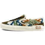 Vans Slip On Palus Spleissing Retro V&auml;rviplokk Vabaaja Rula Kingad Unisex Roheline VN0A3WM52UZ 41