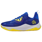 Under Armour Hovr Splash 3 Slip Resistant Abrasion Resistant Low top Basketball Shoes Men's Blue 3026899-400 44